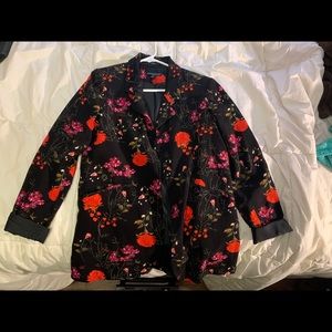 Flowy Flower Blazer